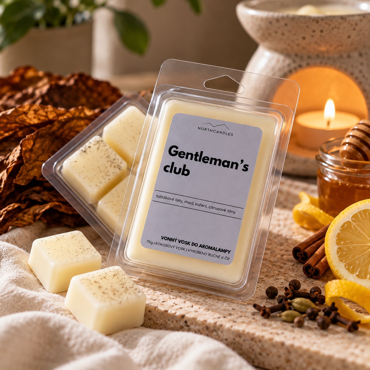 Vonný vosk GENTLEMAN’S CLUB 75g
