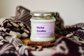 Svíčka HORKÁ ŠVESTKA 150g
